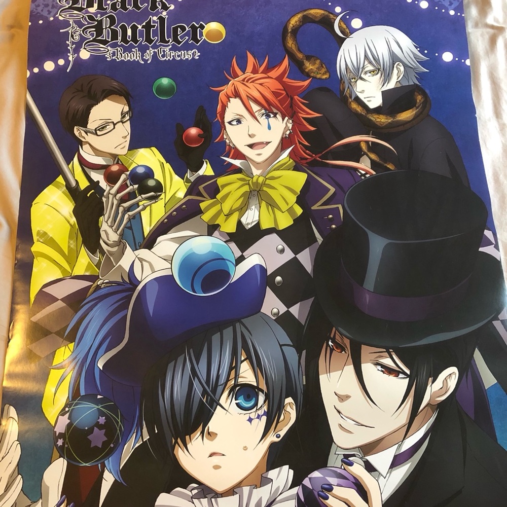 Black Butler Anime Poster
